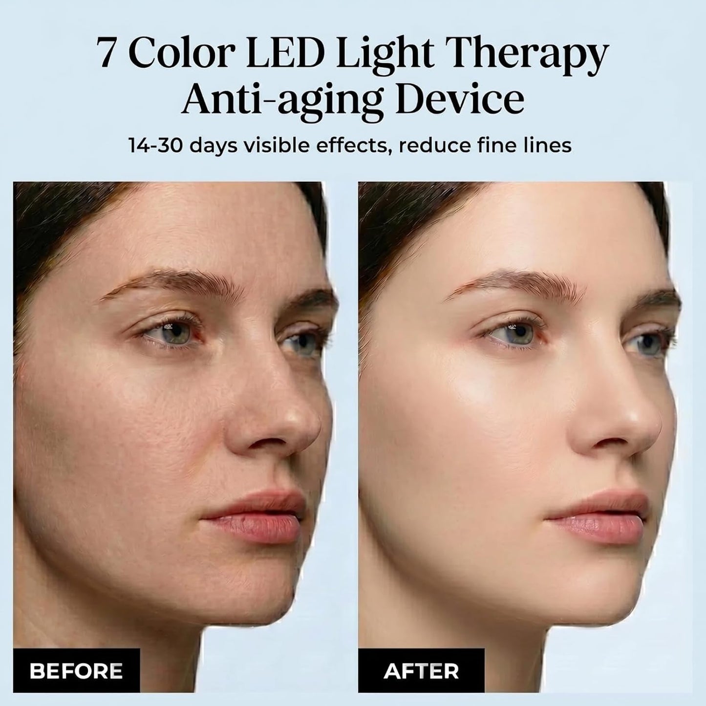 Coopmate® Red Light Therapy Massager for Face & Neck