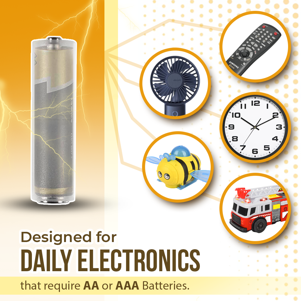 Coopmate® Battery Adapter AAA to AA