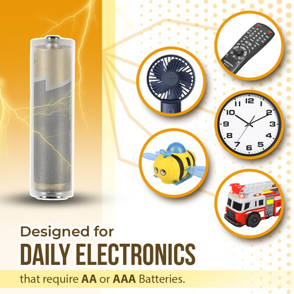 Coopmate® Battery Adapter AAA to AA