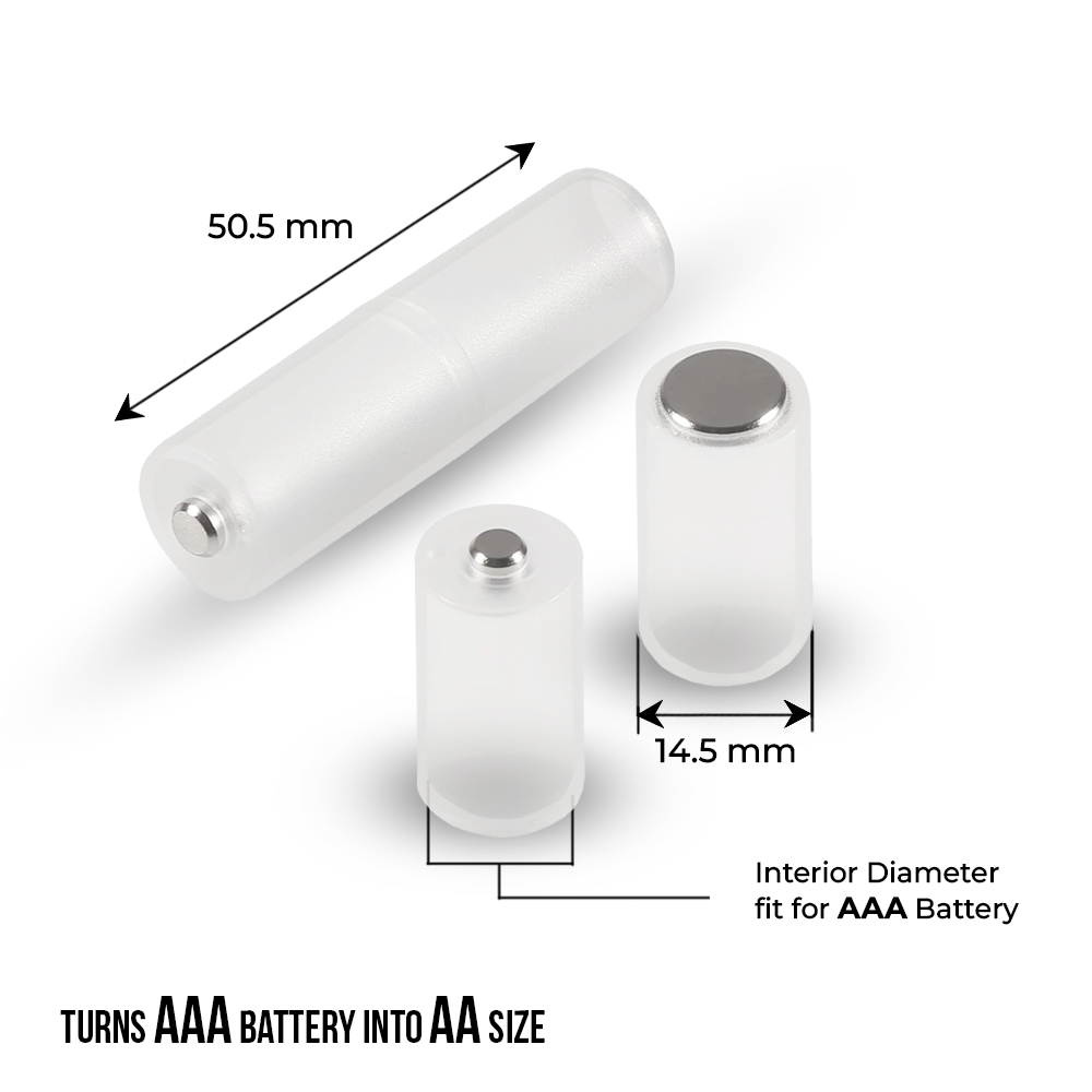 Coopmate® Battery Adapter AAA to AA