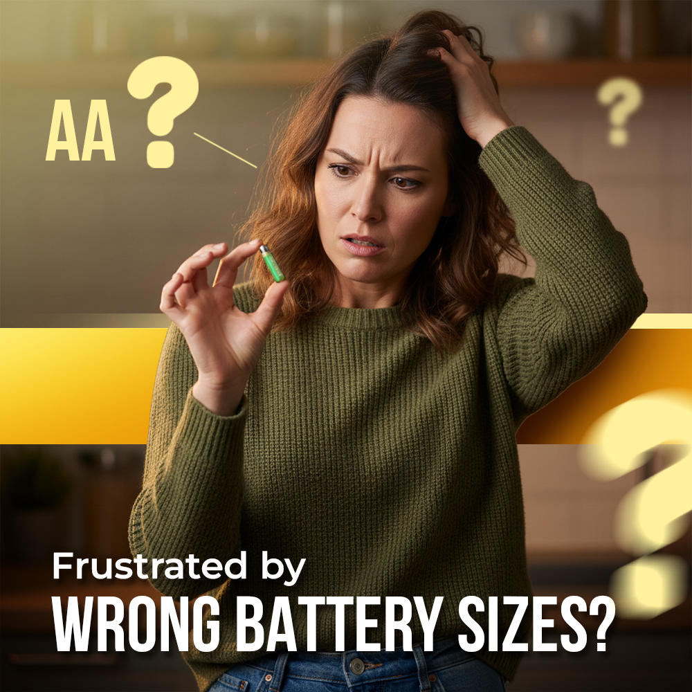 Coopmate® Battery Adapter AAA to AA