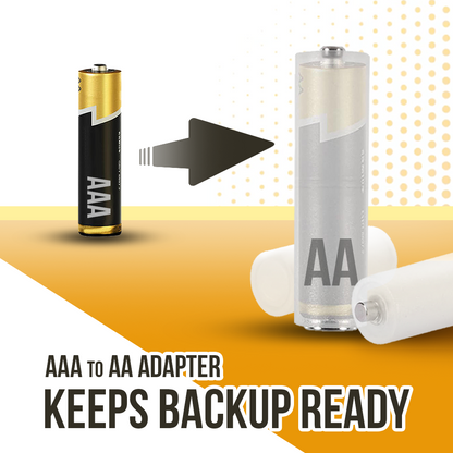 Coopmate® Battery Adapter AAA to AA