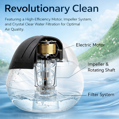 Coopmate® Air Purifier & Washer For Home and Office