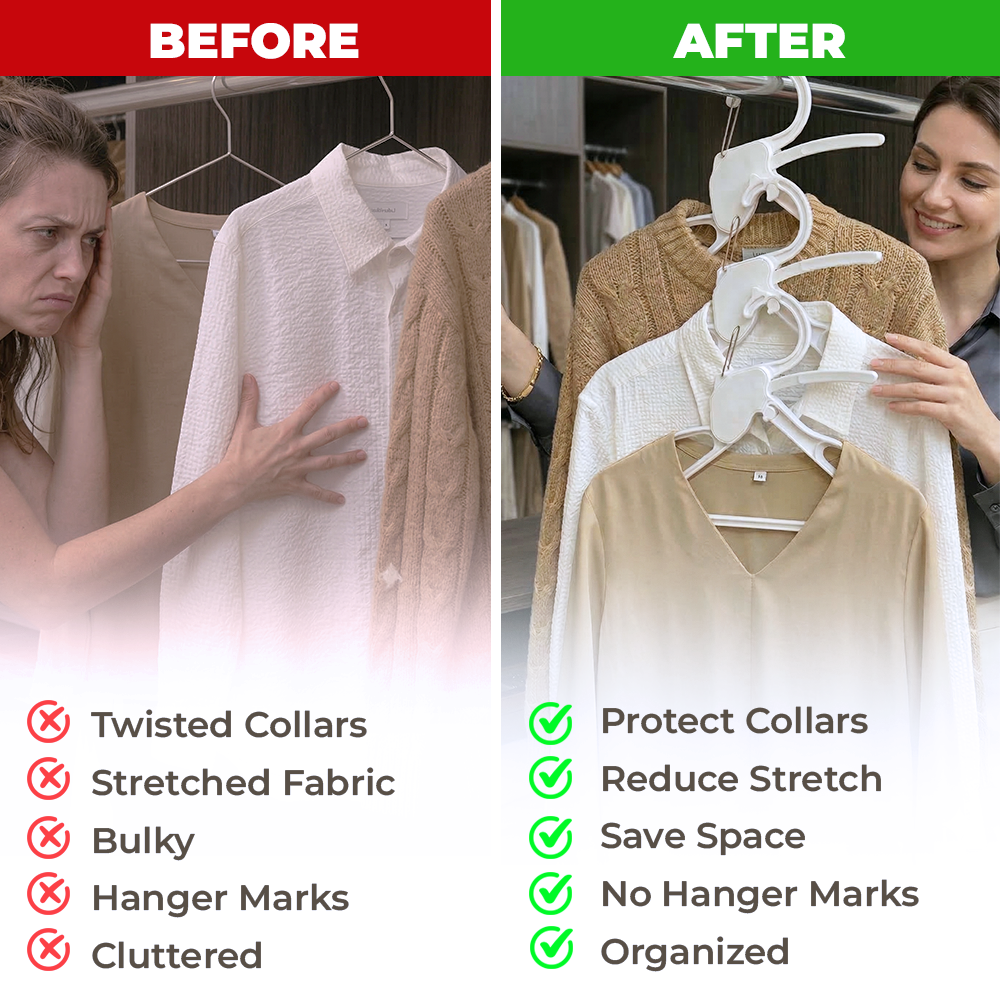 Coopmate® Quick-Release Smart Clothes Hanger