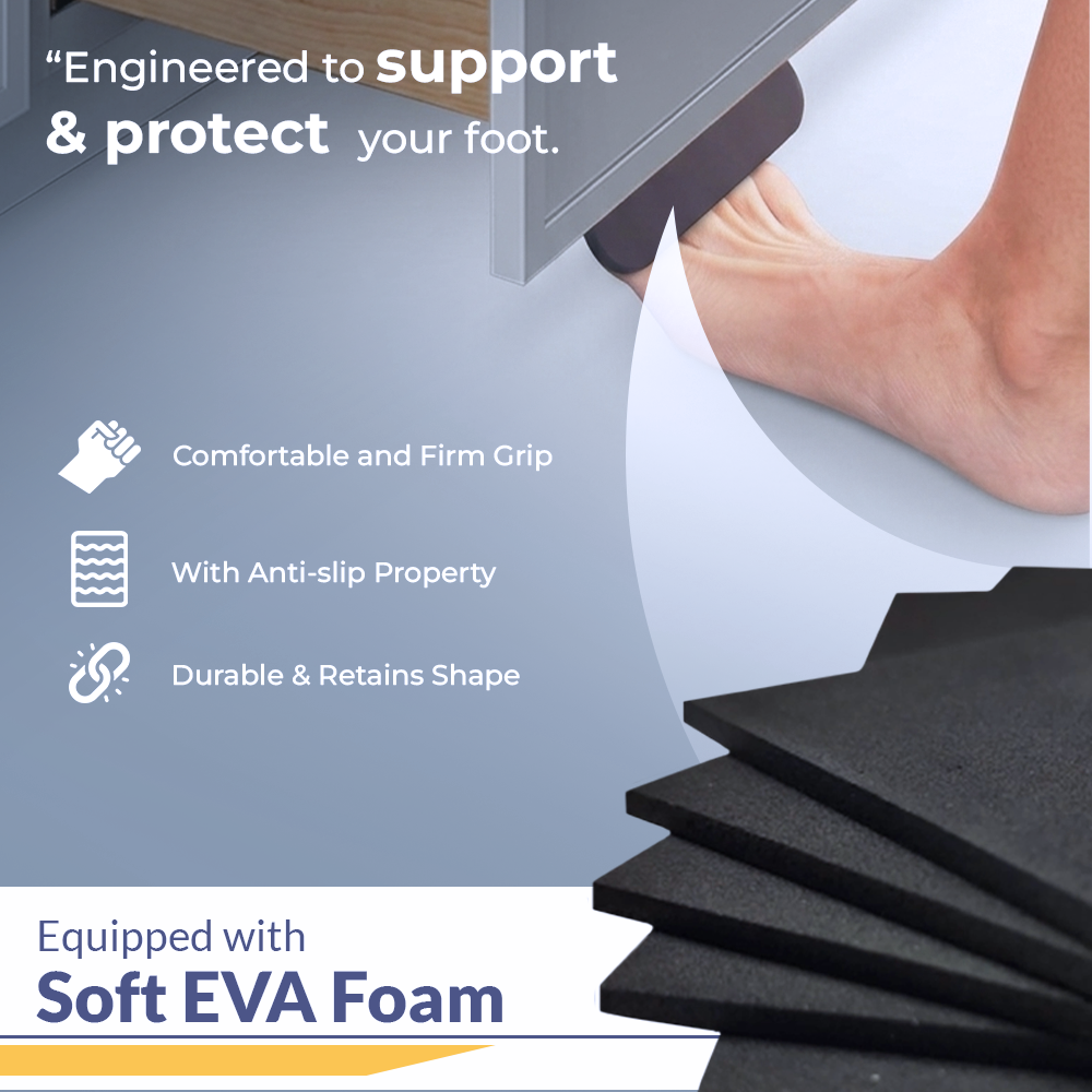 Coopmate® Hands-Free Cabinet Foot Pull