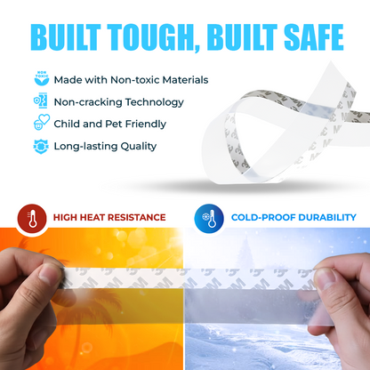 Coopmate® Weather Stripping Door Seal Strip