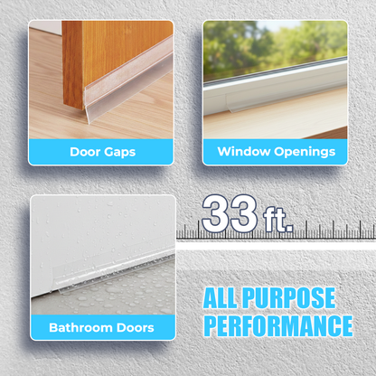 Coopmate® Weather Stripping Door Seal Strip