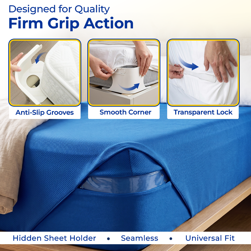 coopmate® Hidden Fitted Bed Sheet Holders