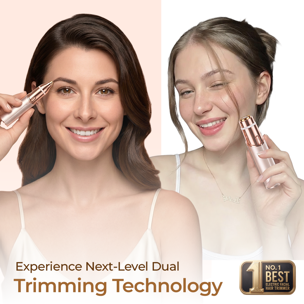 Coopmate® 2-in-1 Electric Facial & Eyebrow Trimmer