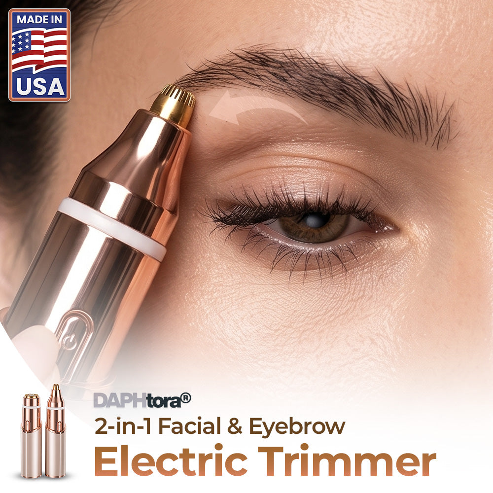 Coopmate® 2-in-1 Electric Facial & Eyebrow Trimmer