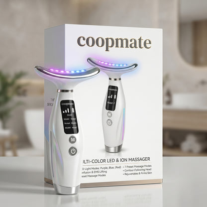 Coopmate® Red Light Therapy Massager for Face & Neck