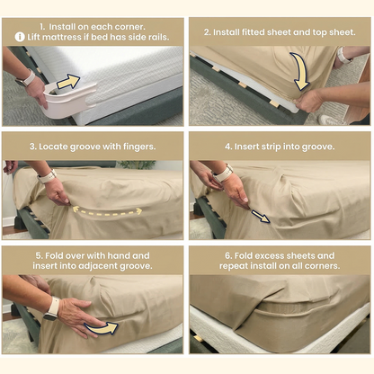 Coopmate® Fitted Bed Sheet Holders