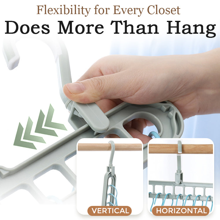 Coopmate® 9-Tier Space Saving Hanger Organizer