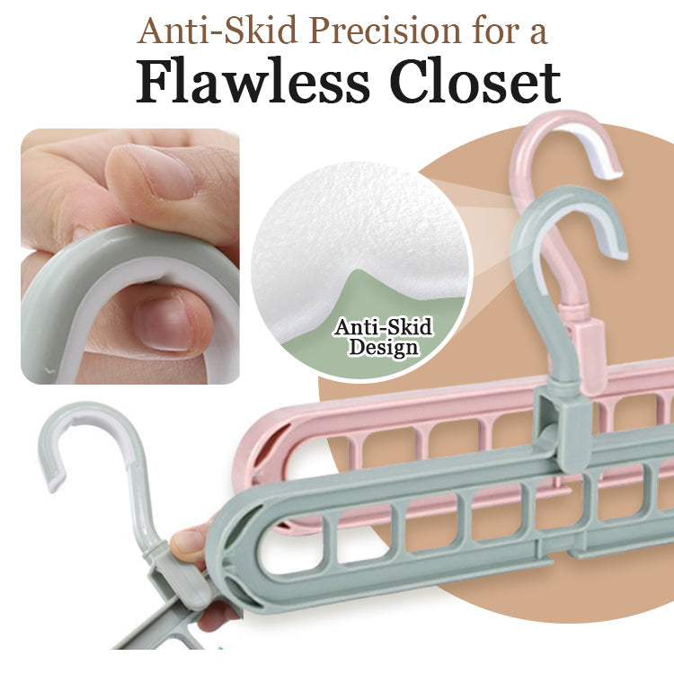 Coopmate® 9-Tier Space Saving Hanger Organizer