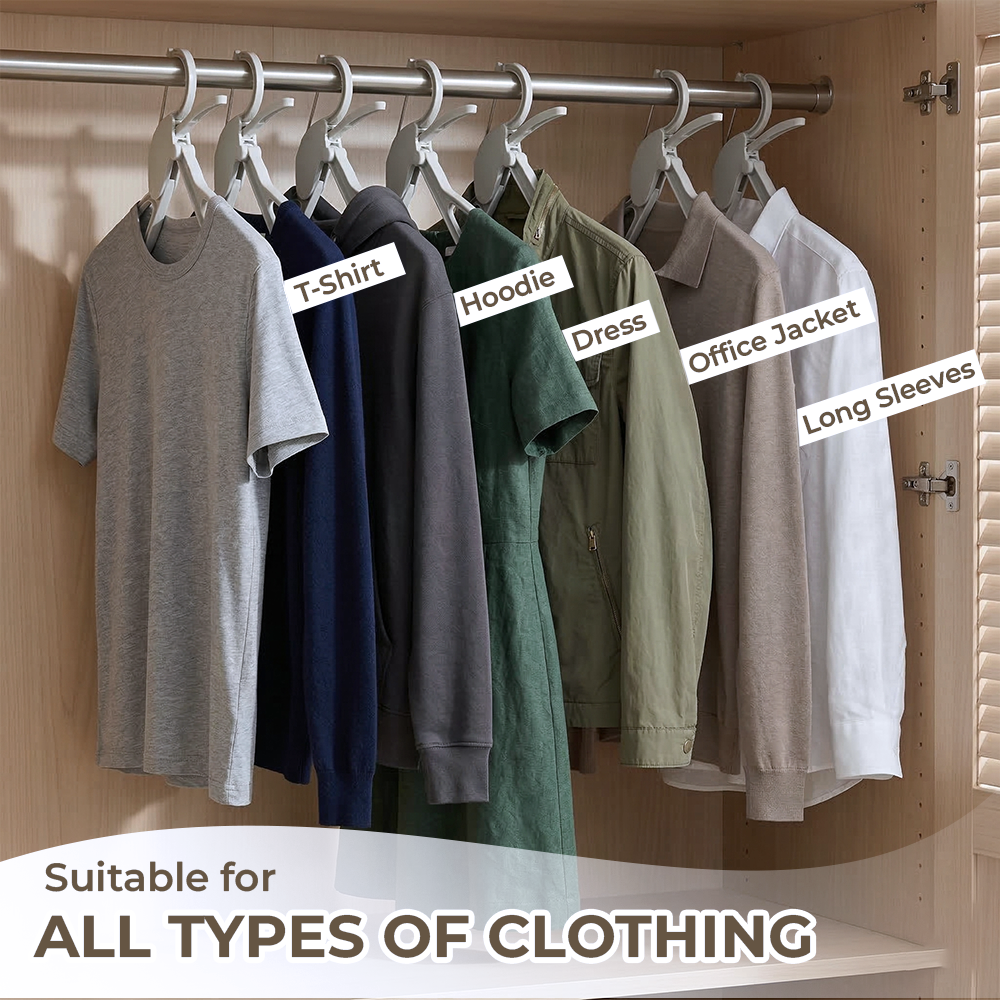 Coopmate® Quick-Release Smart Clothes Hanger
