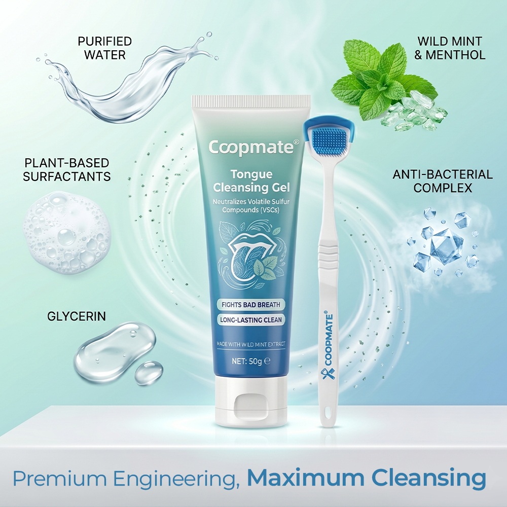 Coopmate® Tongue Cleaning Gel Kit