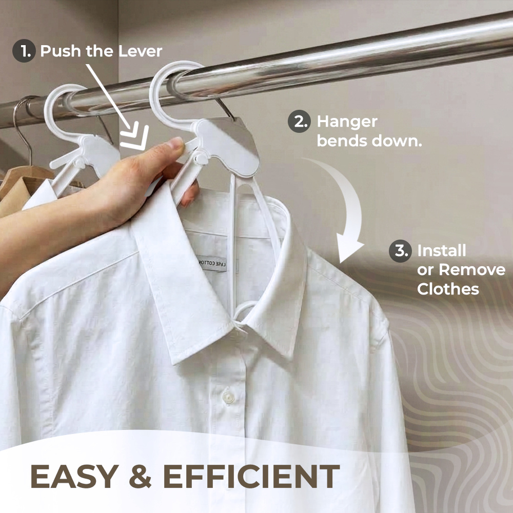 Coopmate® Quick-Release Smart Clothes Hanger