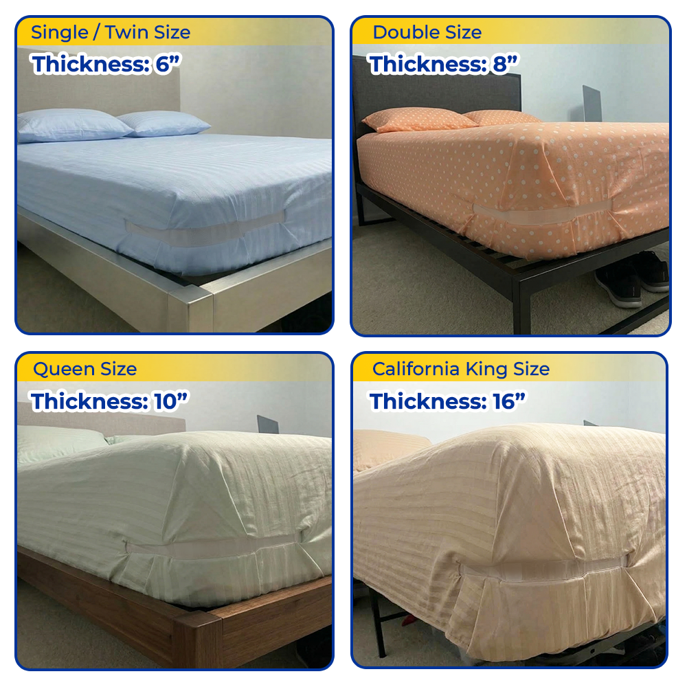 coopmate® Hidden Fitted Bed Sheet Holders