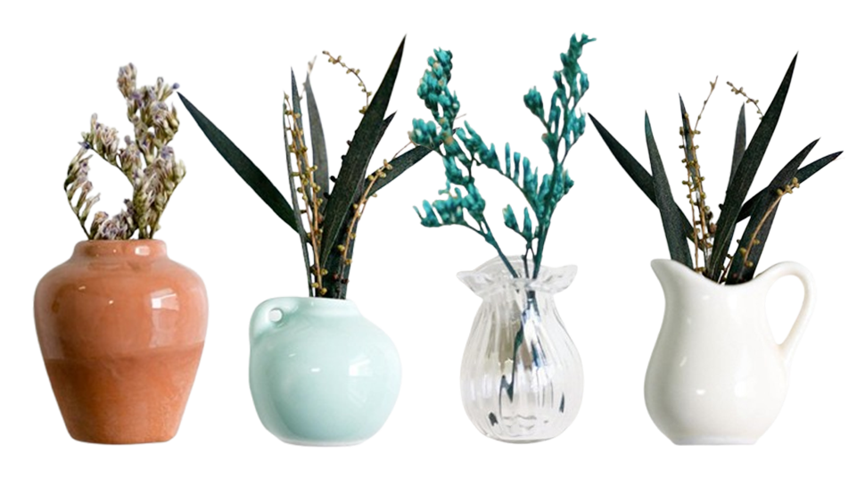 Coopmate® ® Mini Ceramic Vase Magnets for Fridge 💐