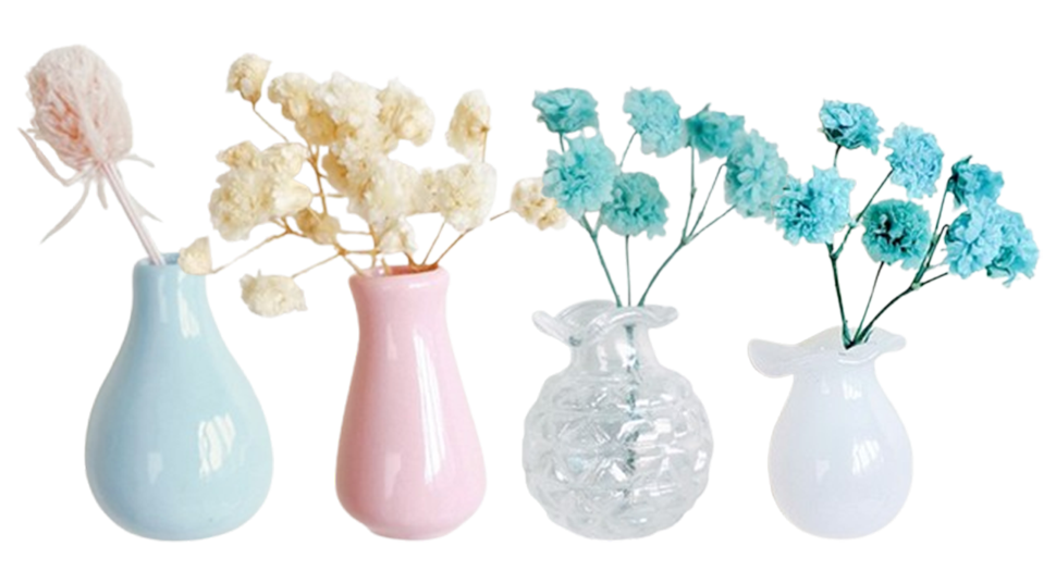 Coopmate® ® Mini Ceramic Vase Magnets for Fridge 💐