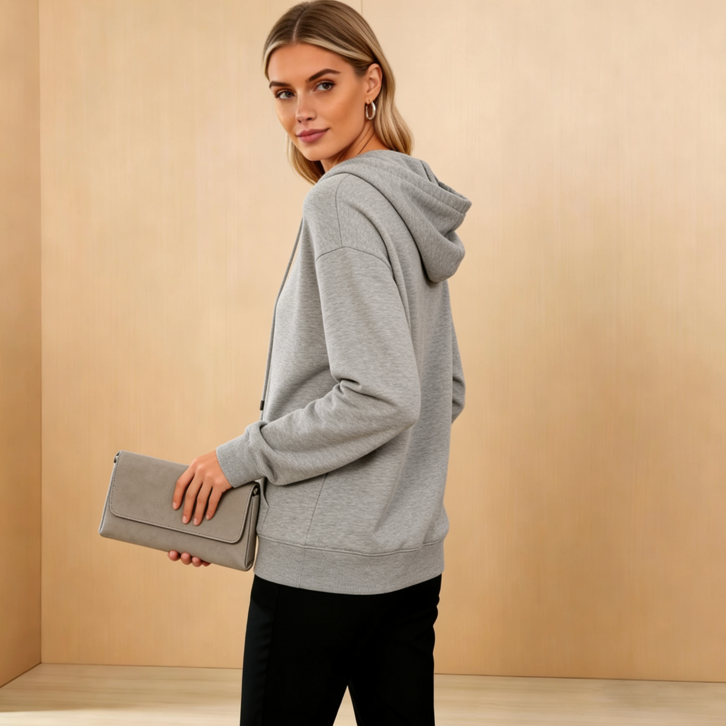 Coopmate® Relaxed Fit Everyday Knit Hoodie