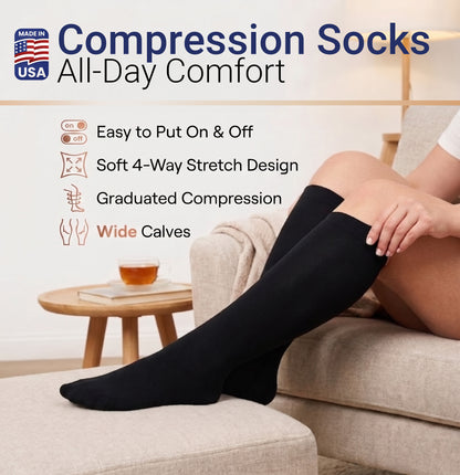 Coopmate®  All-Day Comfort Relief Compression Socks