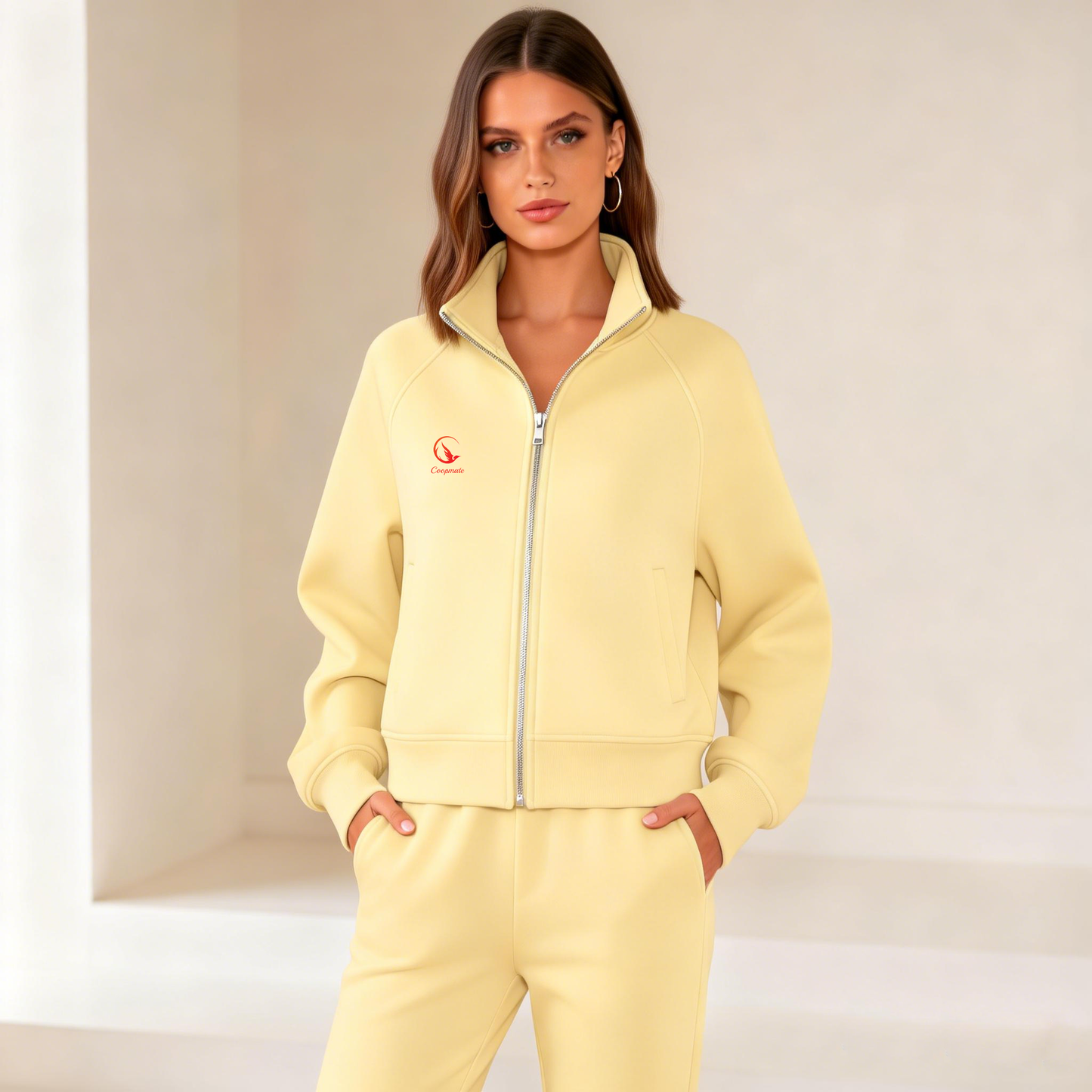 Coopmate® Casual Everyday Zip-Up Jacket