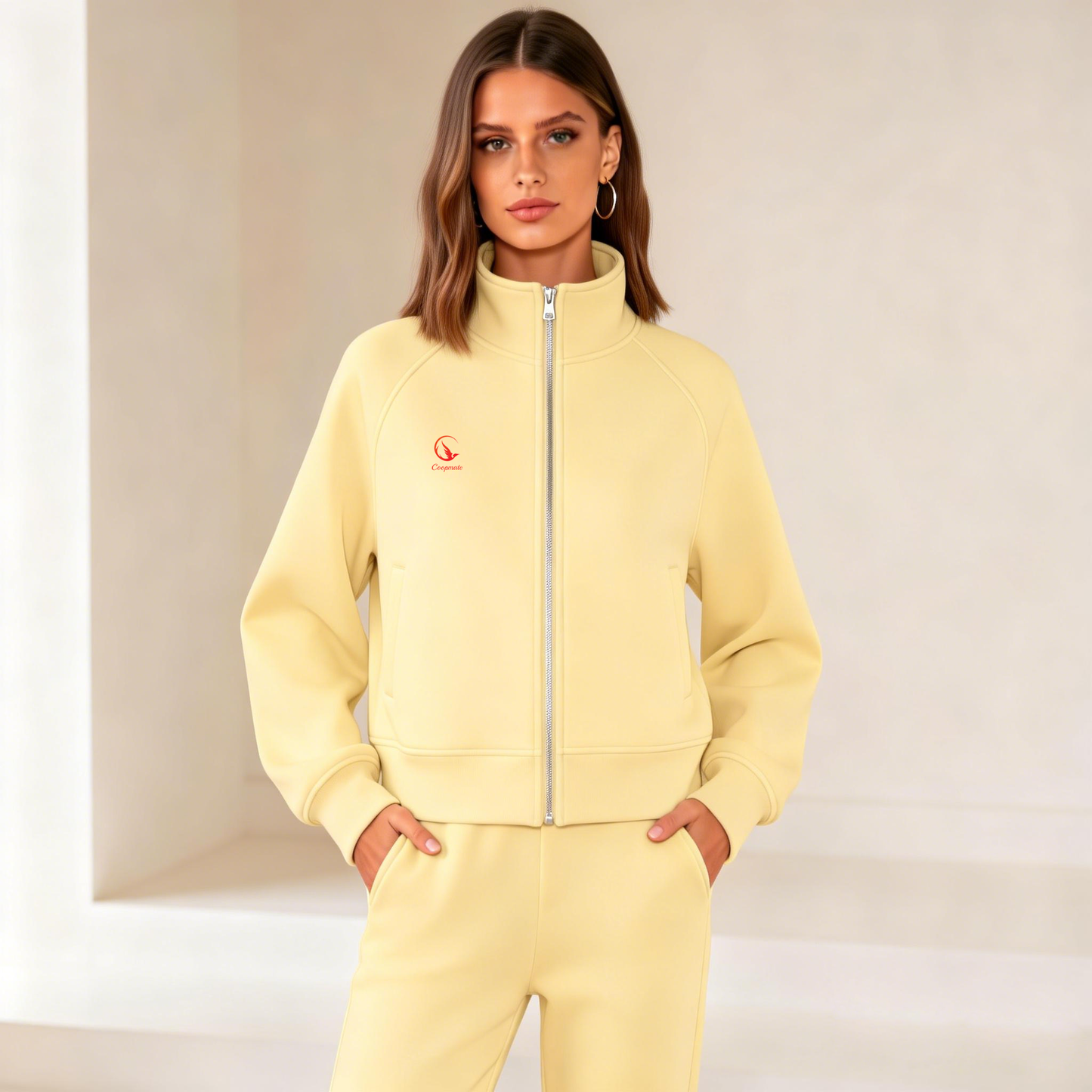 Coopmate® Casual Everyday Zip-Up Jacket