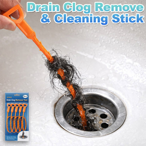 Coopmate® Drain Clog Remove & Cleaning Stick