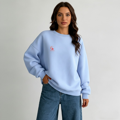 Coopmate® Minimalist Oversized Fleece Sweatshirt