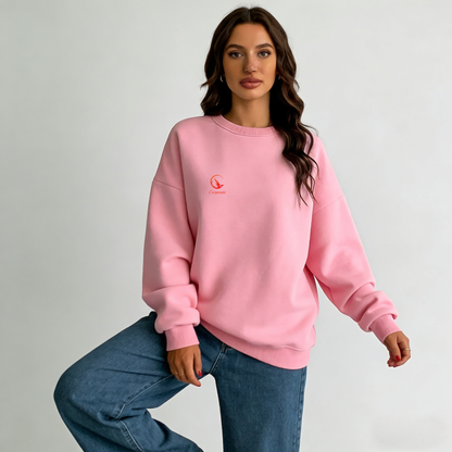 Coopmate® Minimalist Oversized Fleece Sweatshirt