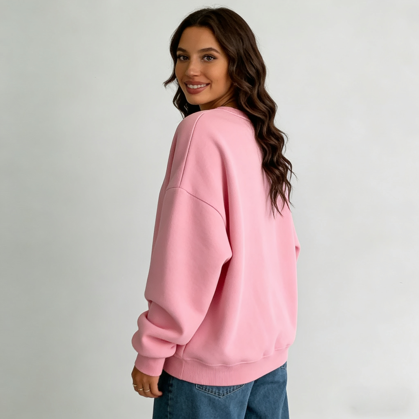 Coopmate® Minimalist Oversized Fleece Sweatshirt