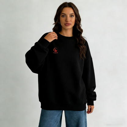 Coopmate® Minimalist Oversized Fleece Sweatshirt