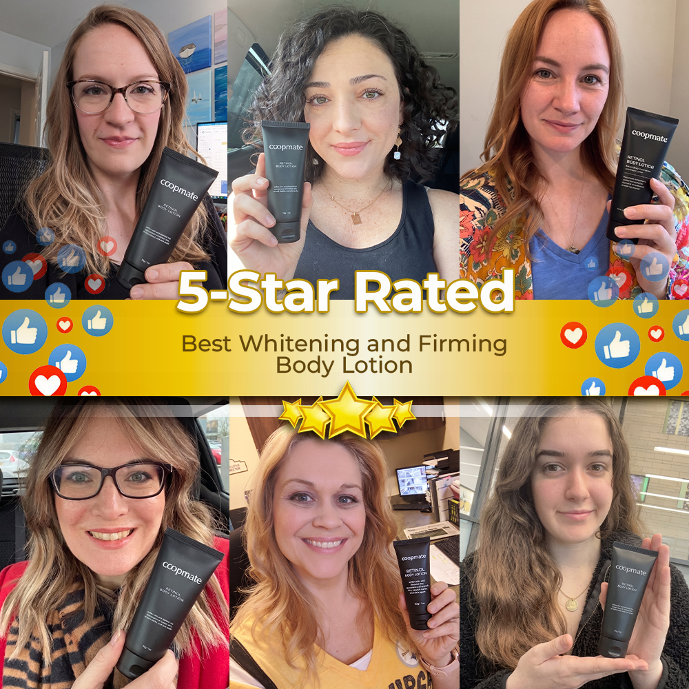 Coopmate® Retinol Firming & Whitening Body & Face Lotion