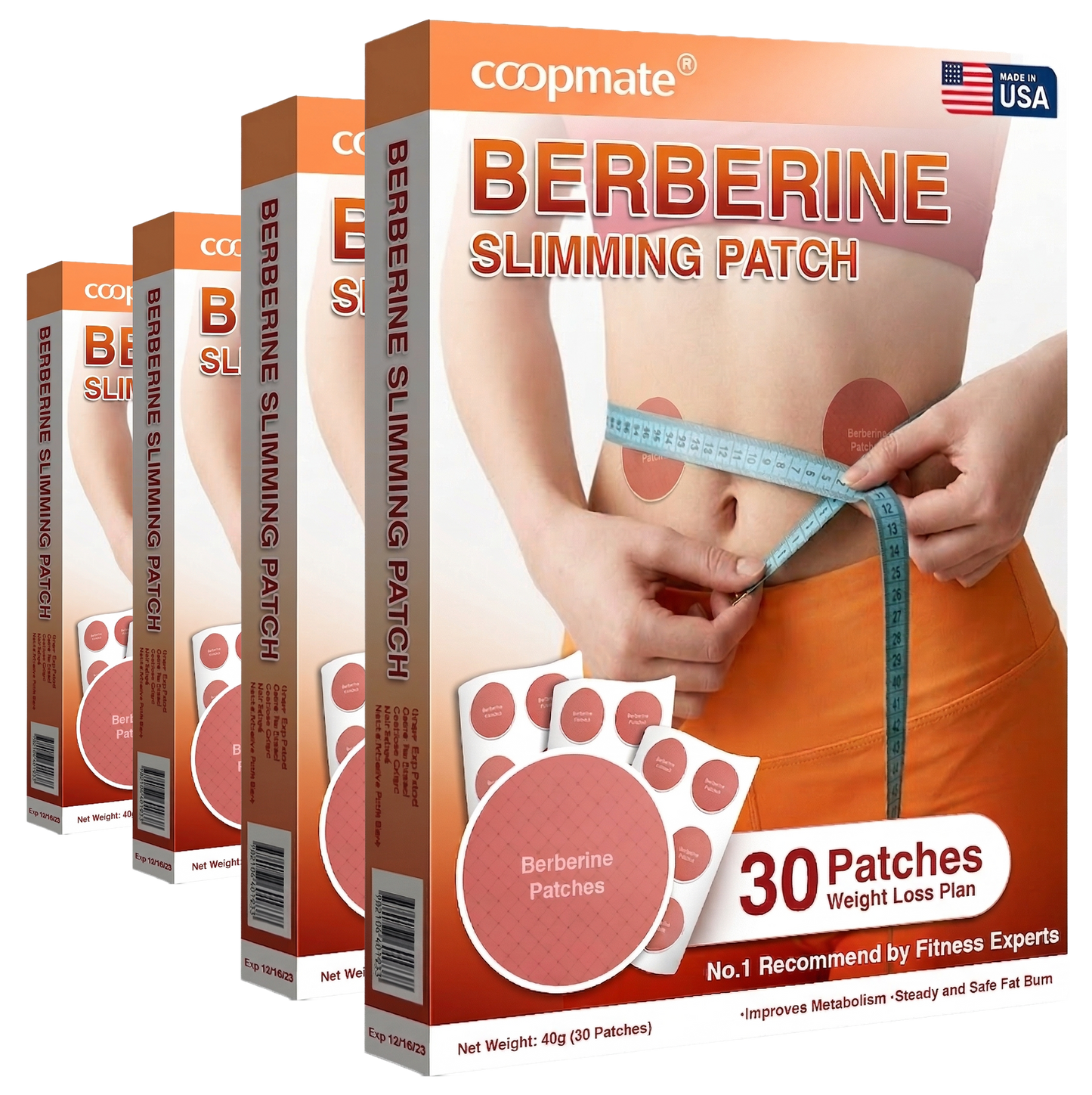 Coopmate® Berberine Sliming Patch