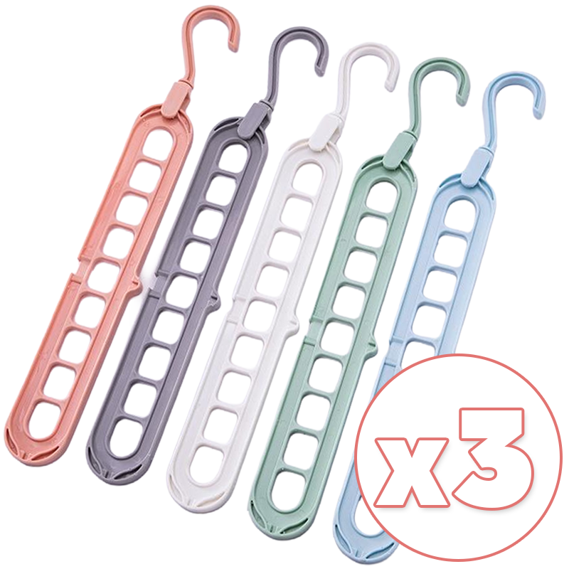 Coopmate® 9-Tier Space Saving Hanger Organizer