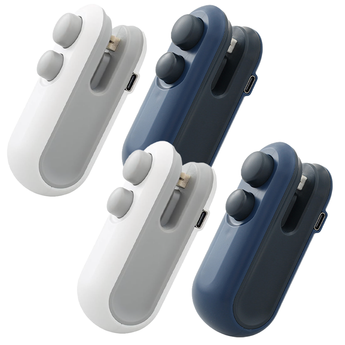 Coopmate® Rechargeable Chip Bag Sealer with Cutter