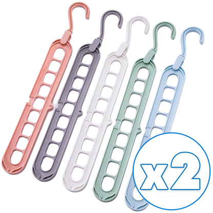 Coopmate® 9-Tier Space Saving Hanger Organizer