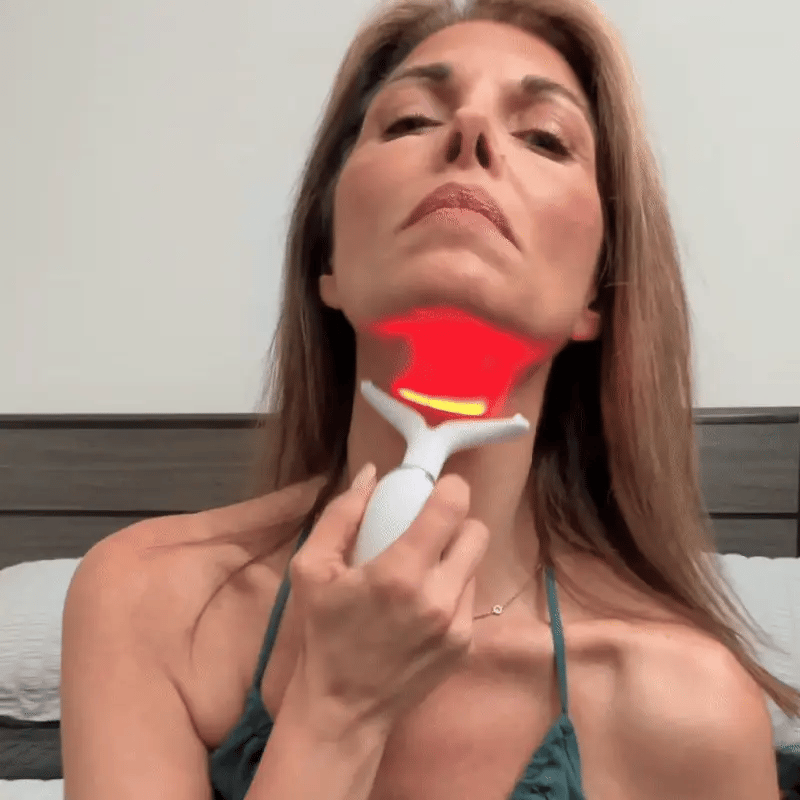 Coopmate® Red Light Therapy Massager for Face & Neck